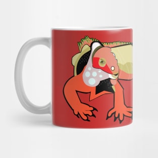 Colorful Iguana Mug